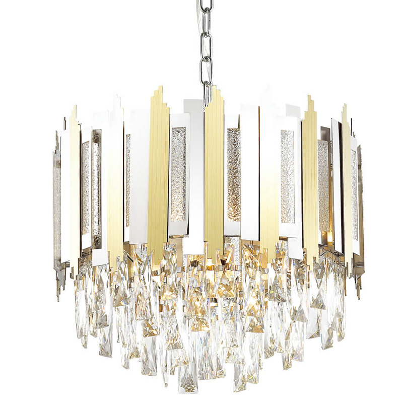 Люстра Marisol Chandelier Хром Прозрачный (Transparent) Золотой Люстра Marisol Chandelier Хром Прозрачный (Transparent) Золотой в Барнауле | Loft Concept