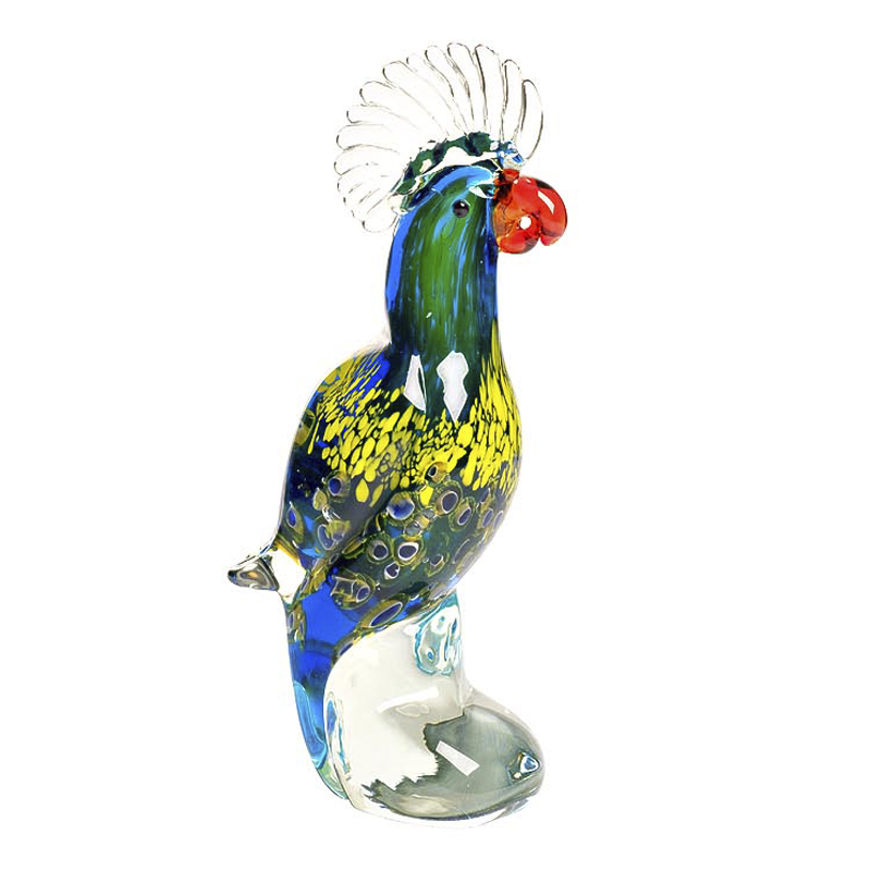 Статуэтка Glass Colored Parrot Мульти Статуэтка Glass Colored Parrot Мульти в Барнауле | Loft Concept
