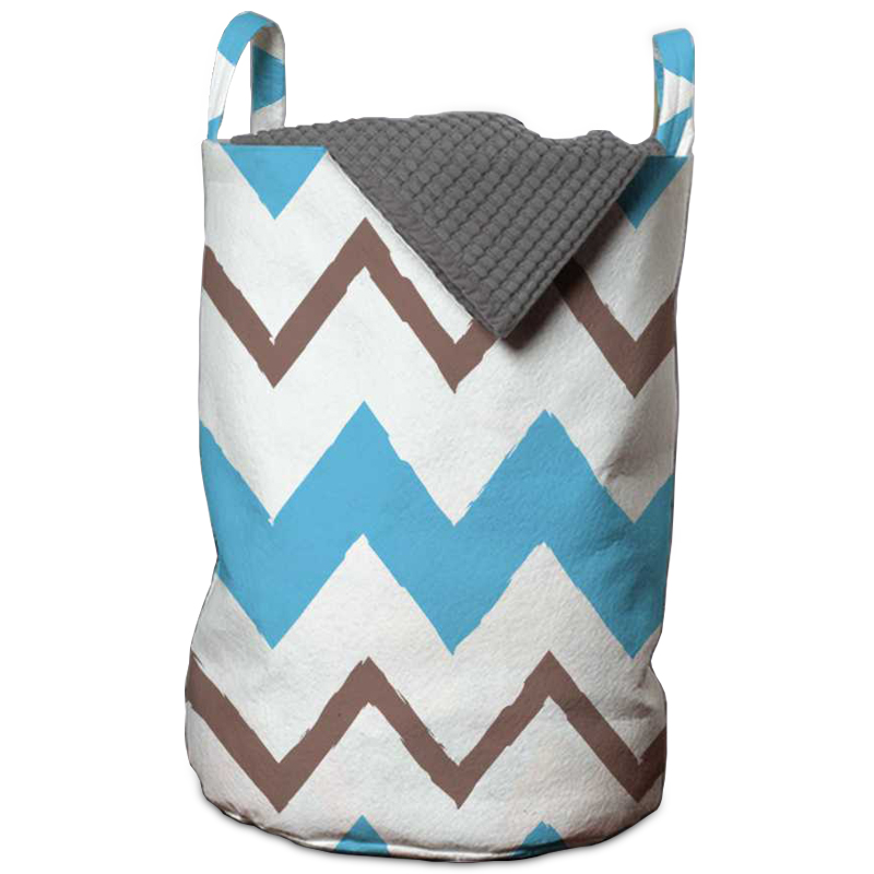 Корзина Blue Zigzag Basket Мульти Корзина Blue Zigzag Basket Мульти в Барнауле | Loft Concept