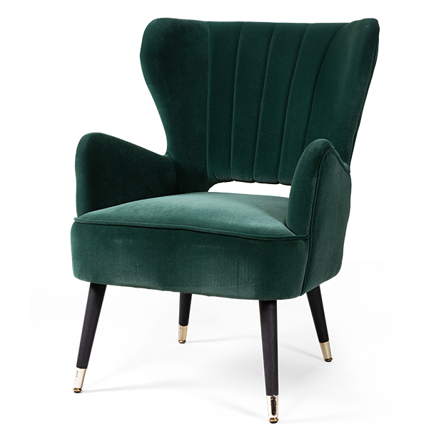 Кресло Flice ArmChair green Малахит (зеленый) Кресло Flice ArmChair green Малахит (зеленый) в Барнауле | Loft Concept