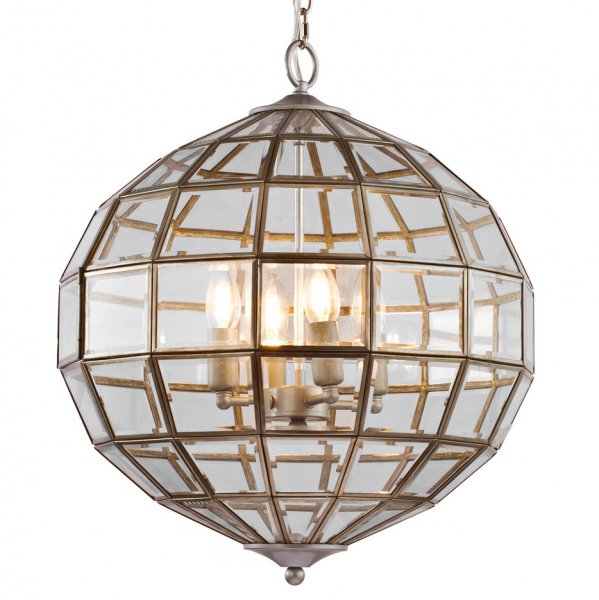 Люстра Lantern Luna brass L Люстра Lantern Luna brass L в Барнауле | Loft Concept