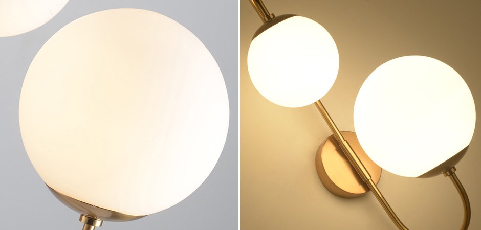 Бра Gooseneck Pelle wall Lamp - фото №1