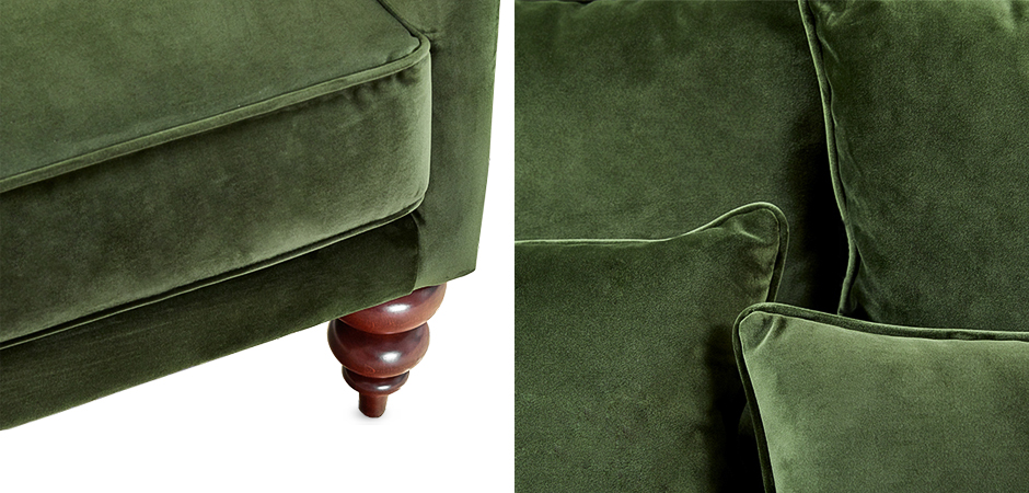 Диван Graceful Details Sofa Green Диван Graceful Details Sofa Green - Loft-Concept в Барнауле