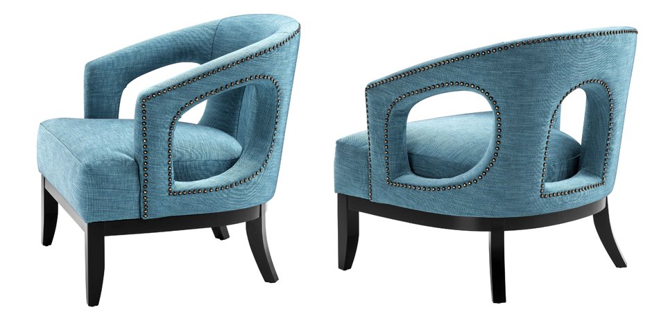 Кресло Eichholtz Chair Adam Turquoise Кресло Eichholtz Chair Adam Turquoise - Loft-Concept в Барнауле
