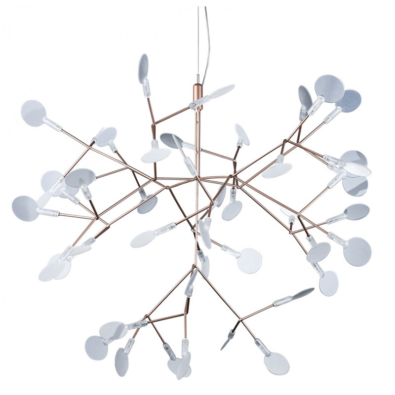 Люстра Heracleum copper 72 Медь Белый Люстра Heracleum copper 72 Медь Белый в Барнауле | Loft Concept