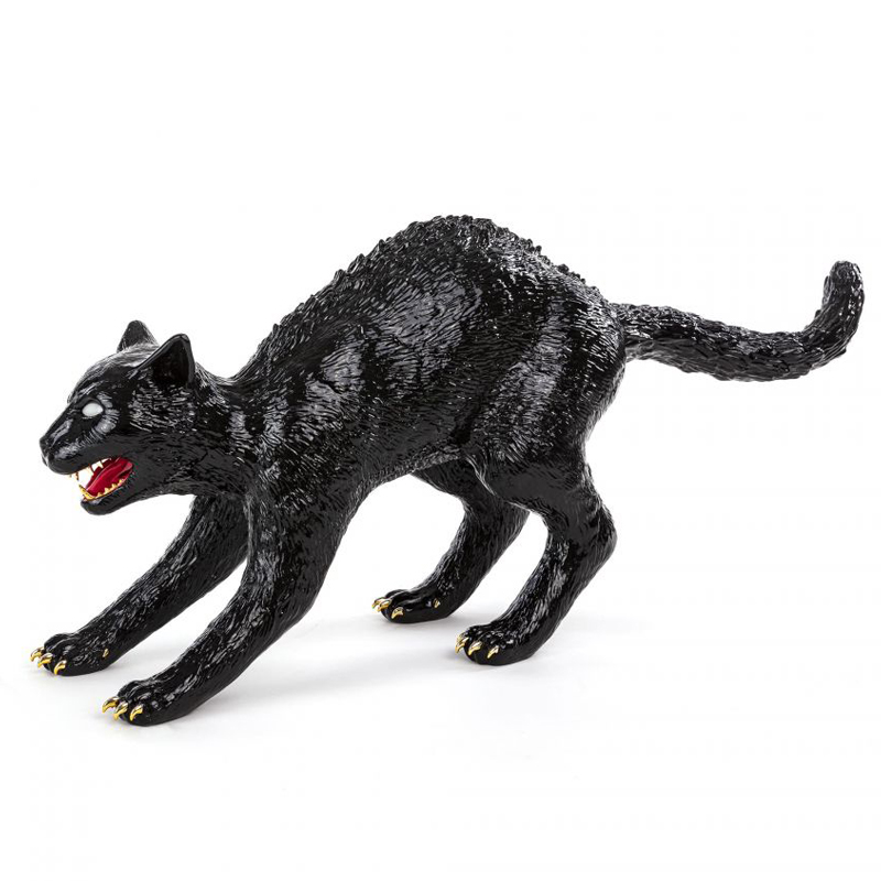 Настольная лампа Seletti Cujo The Cat Черный в Барнауле | Loft Concept 