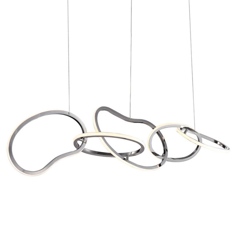Unfolded Hanging RING Silver Хром Unfolded Hanging RING Silver Хром в Барнауле | Loft Concept