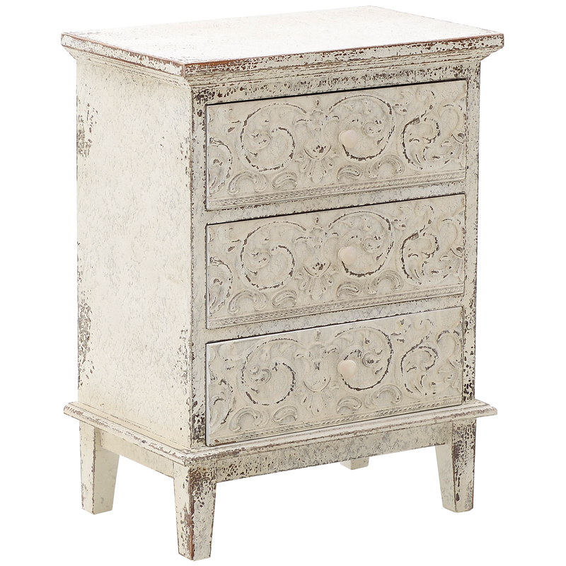 Тумба Senchia Provence Nightstand Молочный Тумба Senchia Provence Nightstand Молочный в Барнауле | Loft Concept