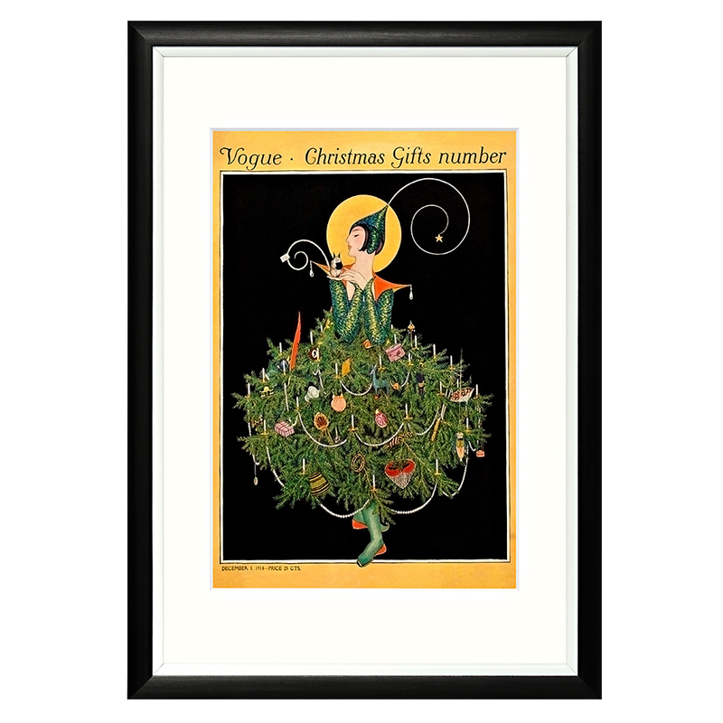 Постер Vogue Christmas Мульти Постер Vogue Christmas Мульти в Барнауле | Loft Concept