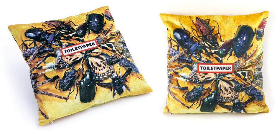 Подушка Seletti Cushion Insects Toiletpaper Подушка Seletti Cushion Insects Toiletpaper - Loft-Concept в Барнауле