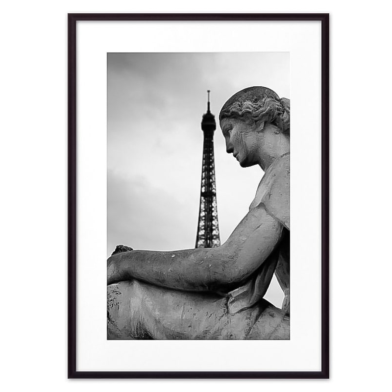 Постер Woman Statue in Paris Постер Woman Statue in Paris в Барнауле | Loft Concept