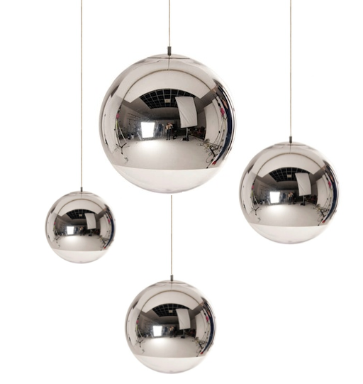 Подвесной светильник Mirror Ball Серебряный Подвесной светильник Mirror Ball Серебряный в Барнауле | Loft Concept