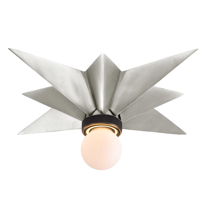 Потолочный светильник Star Ceiling Mount Silver Серебряный Потолочный светильник Star Ceiling Mount Silver Серебряный в Барнауле | Loft Concept