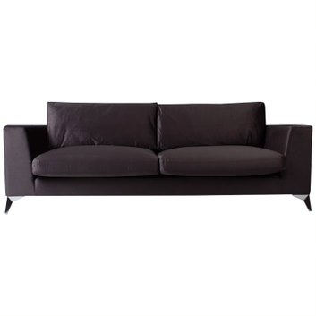 Диван Stockholm Sofa Dark Графит Нержавеющая сталь Диван Stockholm Sofa Dark Графит Нержавеющая сталь в Барнауле | Loft Concept