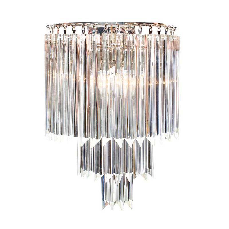 Бра Odeon Glass Wall Sconce Хром Прозрачное Стекло Бра Odeon Glass Wall Sconce Хром Прозрачное Стекло в Барнауле | Loft Concept