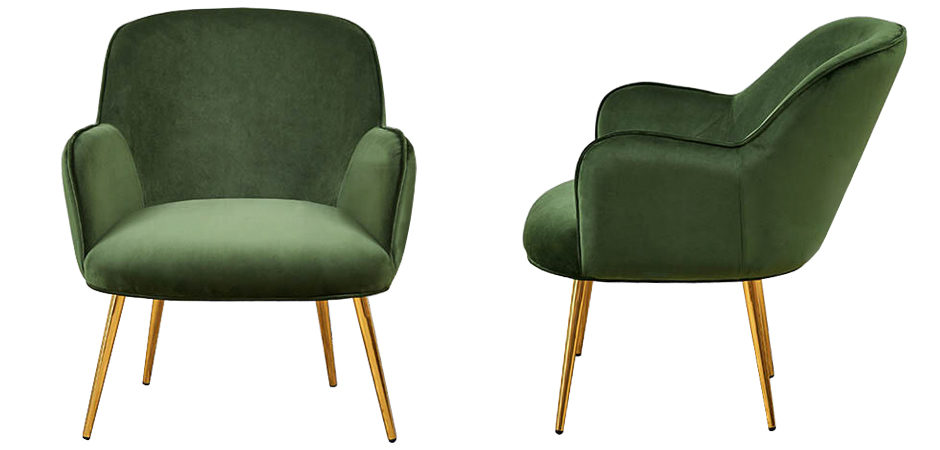 Кресло Waldeck Chair Green Кресло Waldeck Chair Green - Loft-Concept в Барнауле