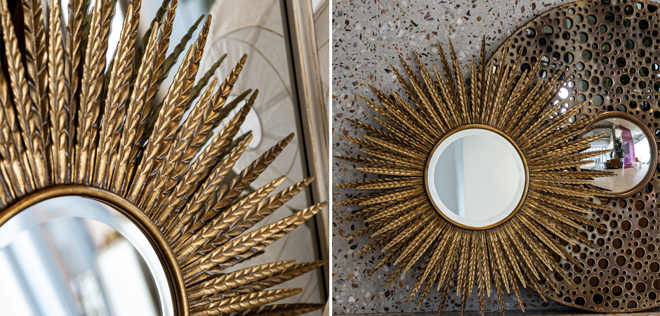 Зеркало Feathers Sun Mirror Зеркало Feathers Sun Mirror - Loft-Concept в Барнауле