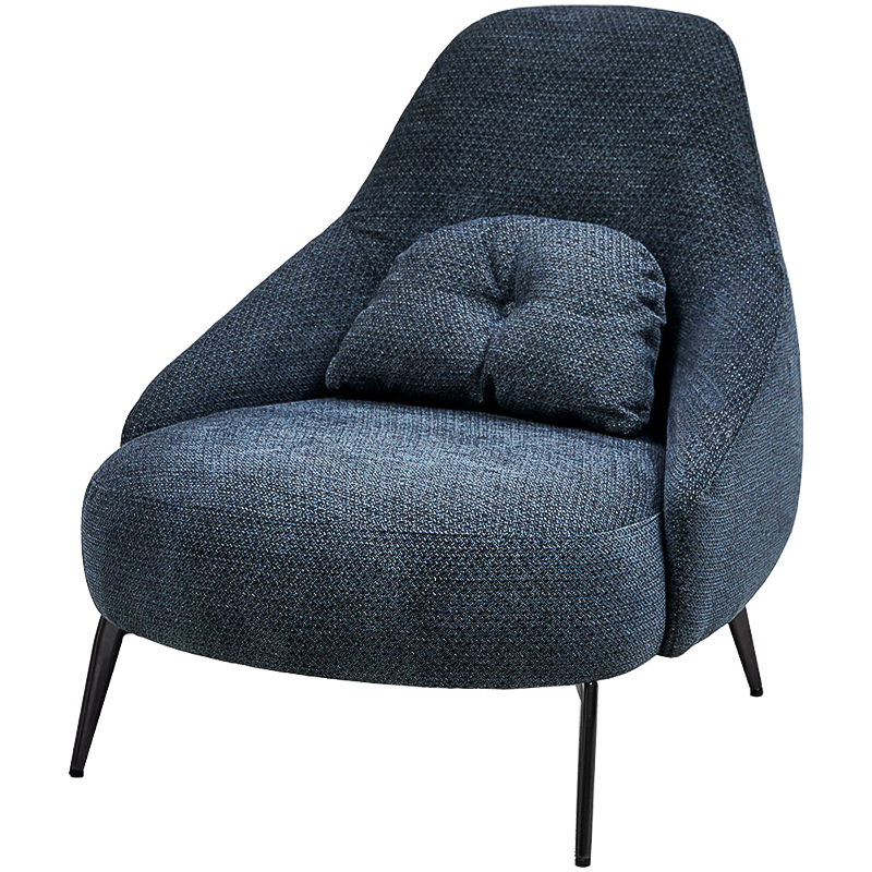 Кресло Lorits Chair Черный Темно-синий Кресло Lorits Chair Черный Темно-синий в Барнауле | Loft Concept