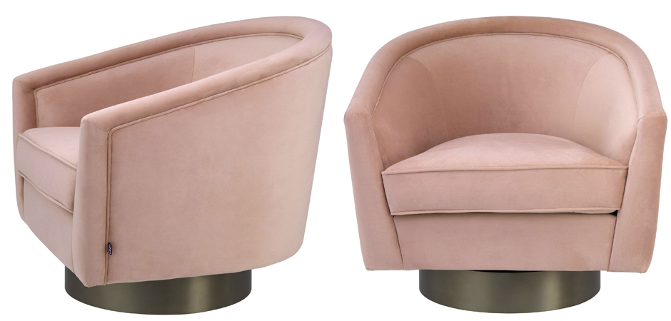 Кресло Eichholtz Swivel Chair Catene nude Кресло Eichholtz Swivel Chair Catene nude - Loft-Concept в Барнауле