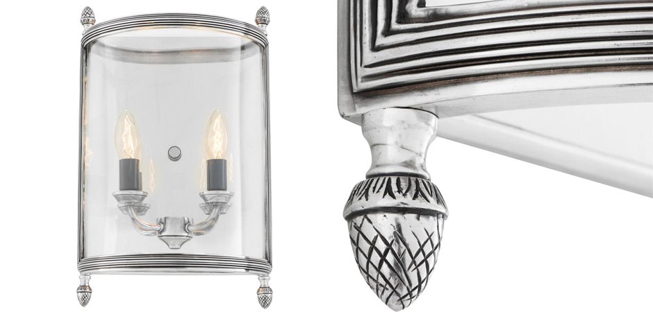 Бра Wall Lamp Lennon M Silver - Loft-Concept в Барнауле