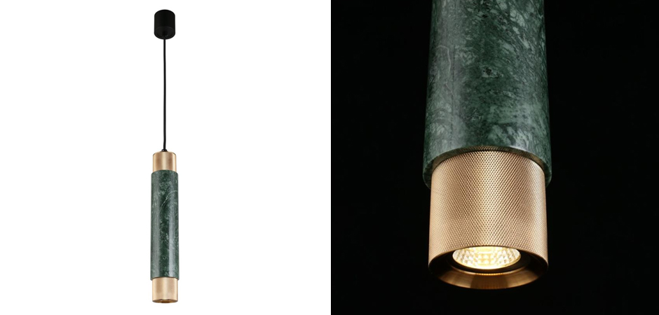 Подвесной светильник Cocktail Tube Изумрудный Подвесной светильник Cocktail Tube Изумрудный - Loft-Concept в Барнауле
