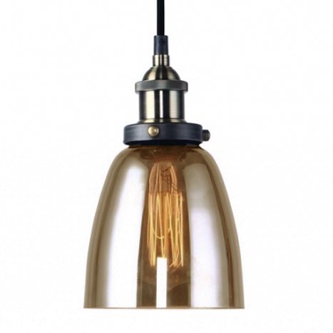 Подвесной светильник Smoke Glass Cloche Pendant Подвесной светильник Smoke Glass Cloche Pendant в Барнауле | Loft Concept