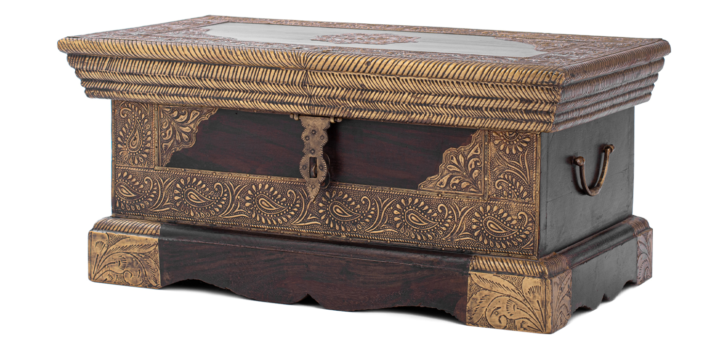 Сундук Wooden Inlaid Chest - фото №1