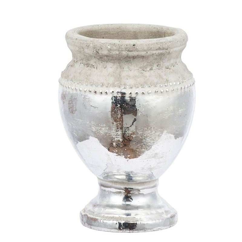 Ваза Vase Argenta Cup silver 23 Серебряный Ваза Vase Argenta Cup silver 23 Серебряный в Барнауле | Loft Concept
