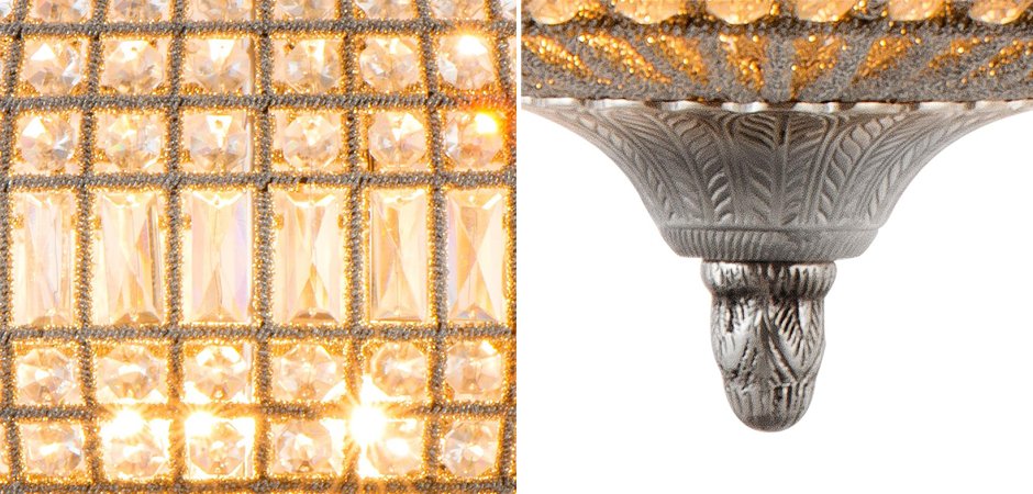 Люстра Chandelier Kasbah Oval L Nickel - Loft-Concept в Барнауле