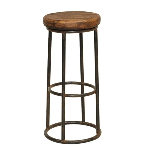 Барный стул Industrial Rust London Bar Stool Коричневый Барный стул Industrial Rust London Bar Stool Коричневый в Барнауле | Loft Concept