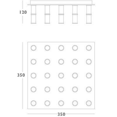 Потолочный светильник Meurice Flush Mount Ceiling Light Потолочный светильник Meurice Flush Mount Ceiling Light в Барнауле