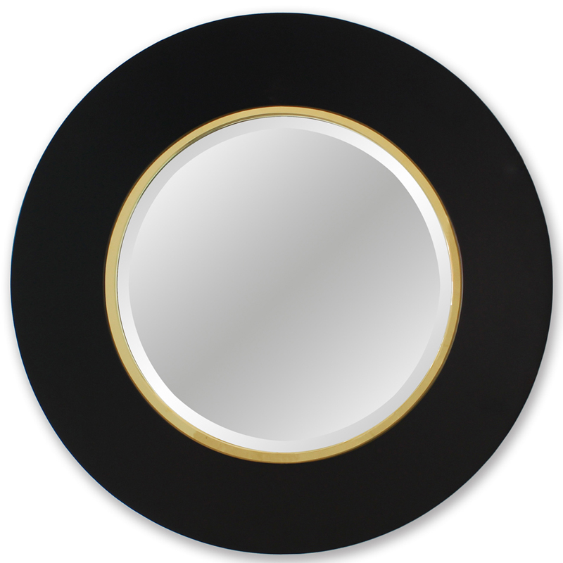 Зеркало Black Circle Mirror Зеркало Black Circle Mirror в Барнауле | Loft Concept