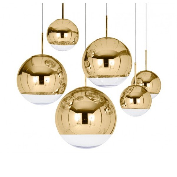 Подвесной светильник Mirror Ball Gold Золотой в Барнауле | Loft Concept 