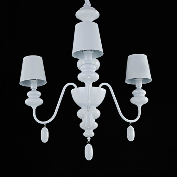 Люстра Masiero Eva Chandelier 3 Белый Люстра Masiero Eva Chandelier 3 Белый в Барнауле | Loft Concept