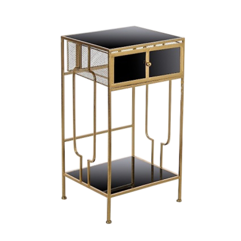 Приставной Стол Campbell Gold Золотой Приставной Стол Campbell Gold Золотой в Барнауле | Loft Concept