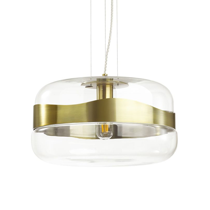 Люстра Igon Gold Lamp Золотой Прозрачный Люстра Igon Gold Lamp Золотой Прозрачный в Барнауле | Loft Concept