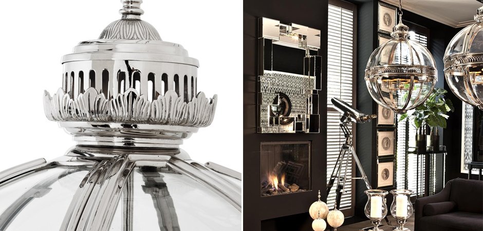 Люстра Lantern Residential Nickel L - Loft-Concept в Барнауле