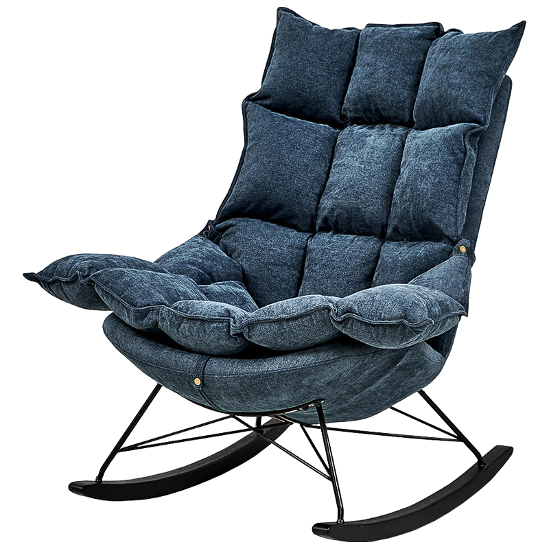 Кресло Bomani Chair Синий Черный в Барнауле | Loft Concept 