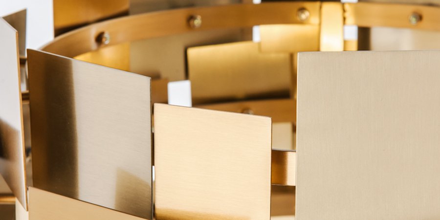 Настольная лампа Gold Plate Table Lamp Настольная лампа Gold Plate Table Lamp - Loft-Concept в Барнауле