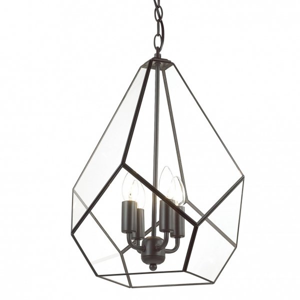 Люстра Geometry Glass Light Pendant Transparent 4 Прозрачный Люстра Geometry Glass Light Pendant Transparent 4 Прозрачный в Барнауле | Loft Concept