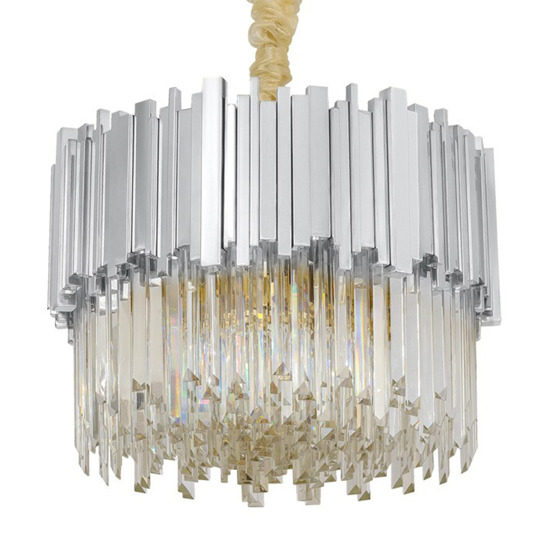 Круглая люстра Luxxu Modern Cascade Chandelier Silver Metal Glass 40 Прозрачное Стекло Серебряный Круглая люстра Luxxu Modern Cascade Chandelier Silver Metal Glass 40 Прозрачное Стекло Серебряный в Барнауле | Loft Concept