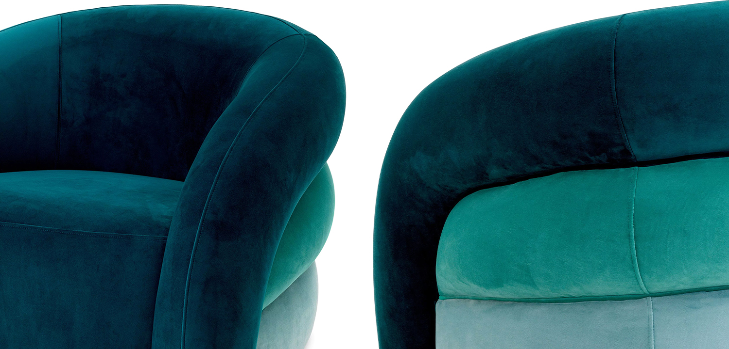 Кресло Eichholtz Chair Novelle Sea Green - фото №1