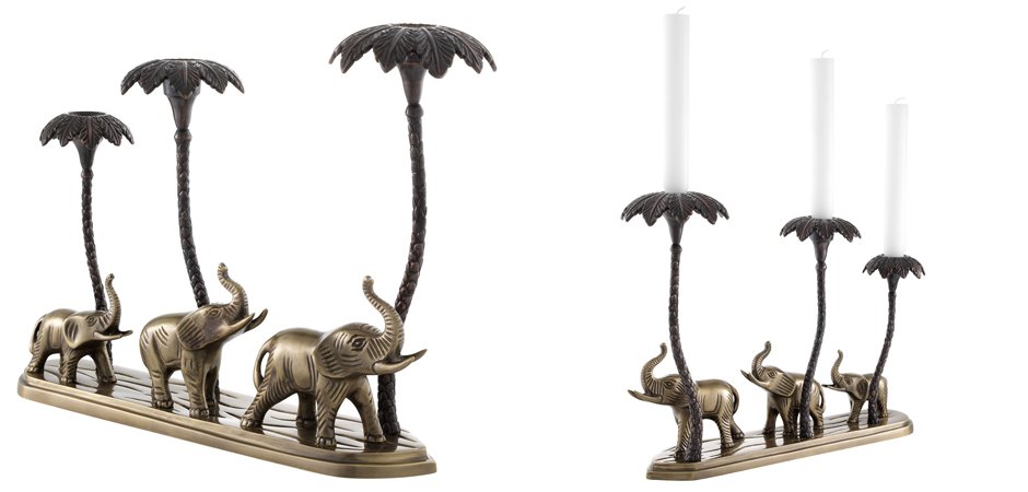 Подсвечник Eichholtz Candle Holder Trio Подсвечник Eichholtz Candle Holder Trio - Loft-Concept в Барнауле