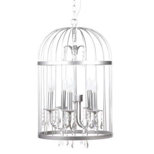 Люстра BirdCage Silver Серебряный Люстра BirdCage Silver Серебряный в Барнауле | Loft Concept