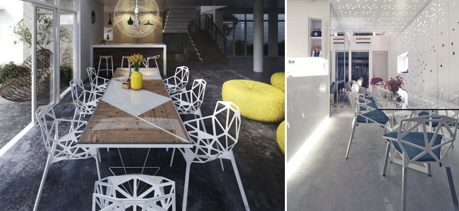 Дизайнерский стул CHAIR ONE white - фото №1