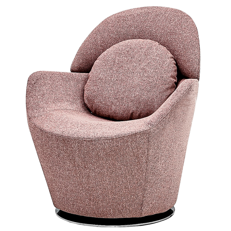Кресло Daisy Chair Розовый пастельный Черный Кресло Daisy Chair Розовый пастельный Черный в Барнауле | Loft Concept