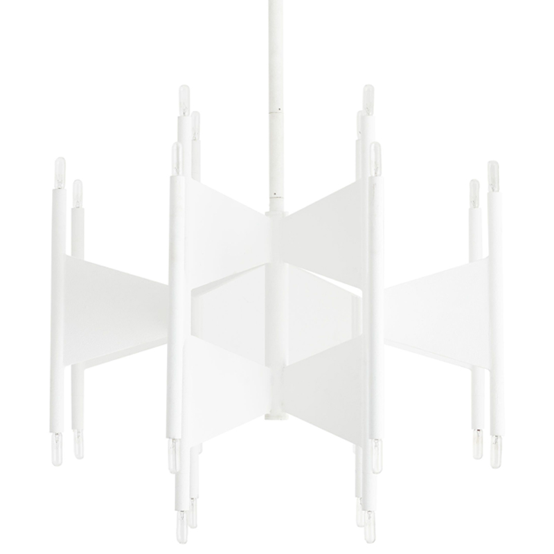 Люстра Arteriors DESKINS CHANDELIER Белый Люстра Arteriors DESKINS CHANDELIER Белый в Барнауле | Loft Concept