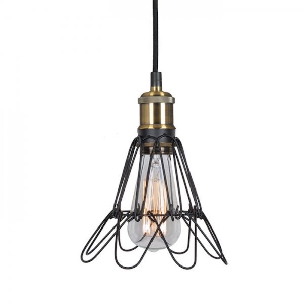 Подвесной светильник Cage Filament Pendant Подвесной светильник Cage Filament Pendant в Барнауле | Loft Concept