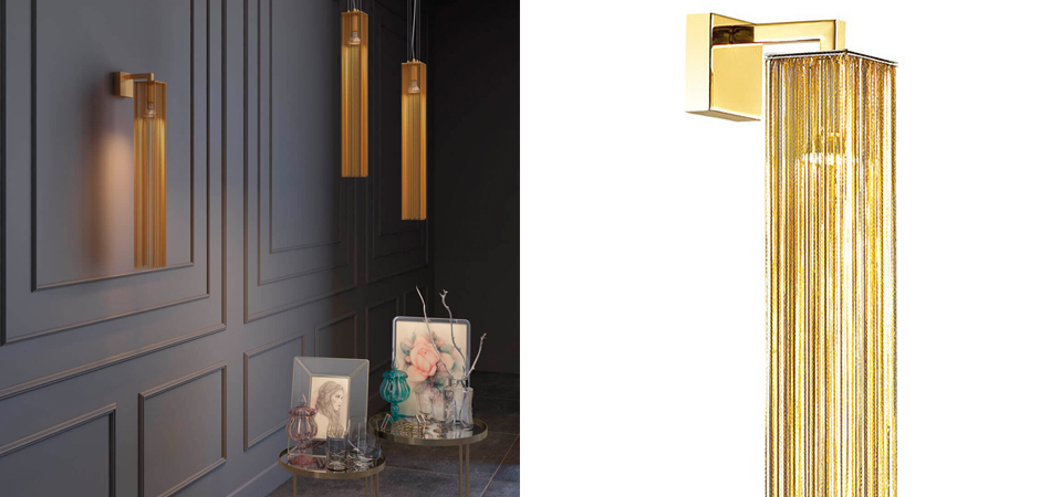 Бра Atlantis Chain Gold One Sconces Бра Atlantis Chain Gold One Sconces - Loft-Concept в Барнауле