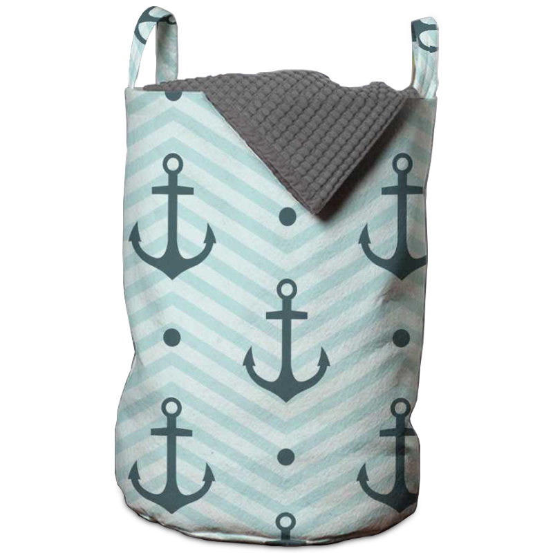 Корзина Anchors Basket Светло-голубой Бирюзовый Корзина Anchors Basket Светло-голубой Бирюзовый в Барнауле | Loft Concept